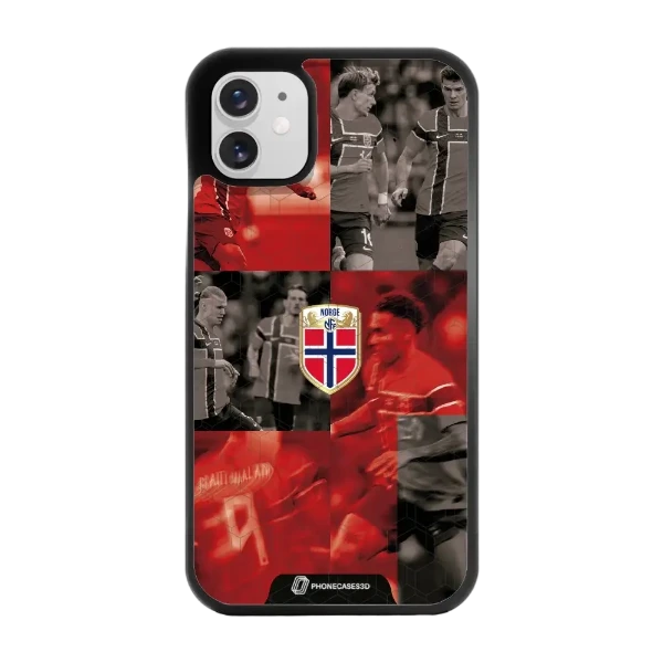 Phonecases3D iPhone 11 Norges Fotballforbund -3D suojakuori