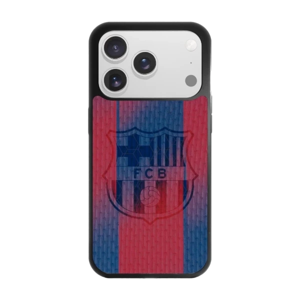 Phonecases3D iPhone 17 Pro Max FC Barcelona -3D suojakuori, musta