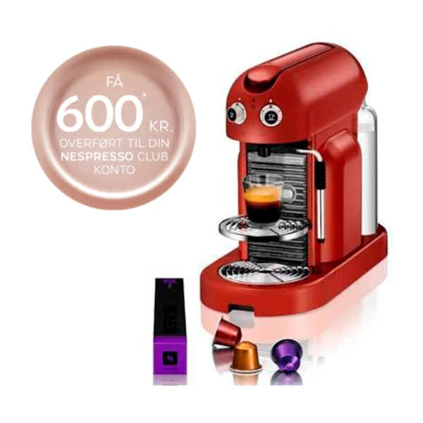 Nespresso C500 Maestria Rosso espresso. - Power.no