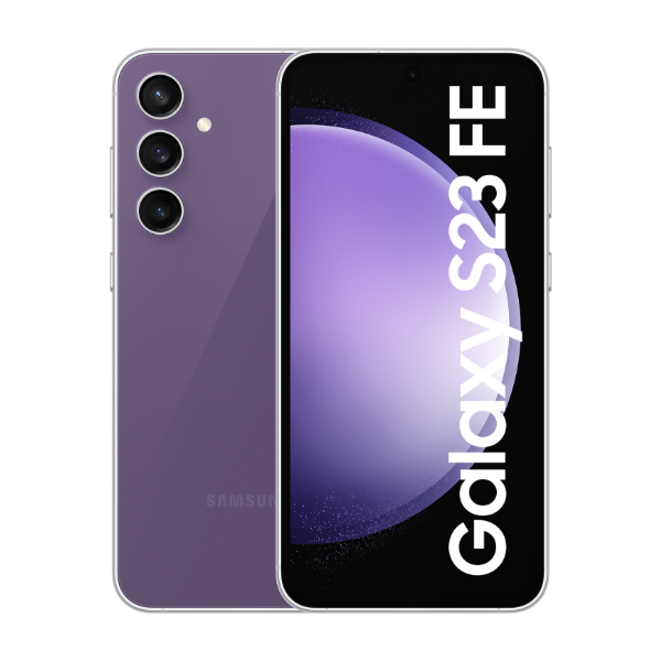Samsung Galaxy S23 FE 128 GB smarttelefon, lilla