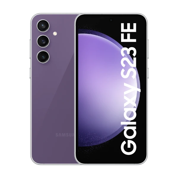 Samsung Galaxy S23 FE 128 GB smarttelefon, lilla