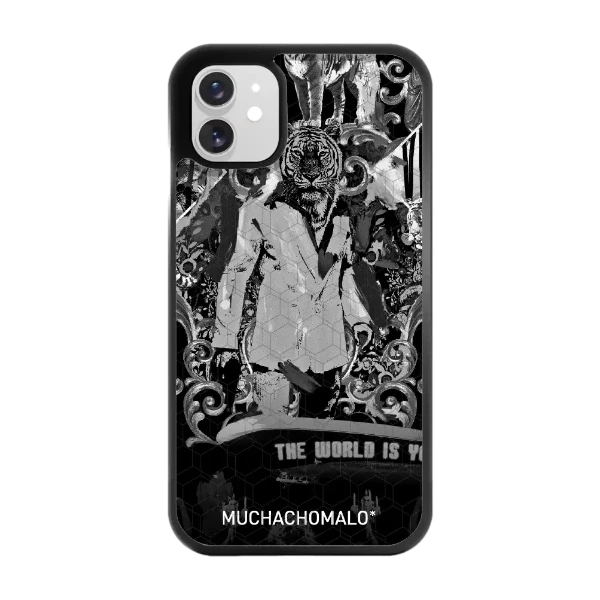 Phonecases3D iPhone 11 Muchacho Malo -3D suojakuori, musta