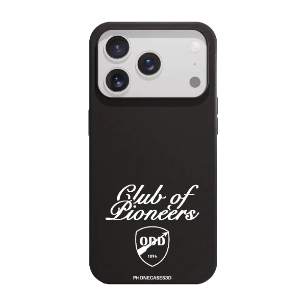 Phonecases3D iPhone 17 Pro Max Odds Ballklubb kompostoituva suojakuori, musta