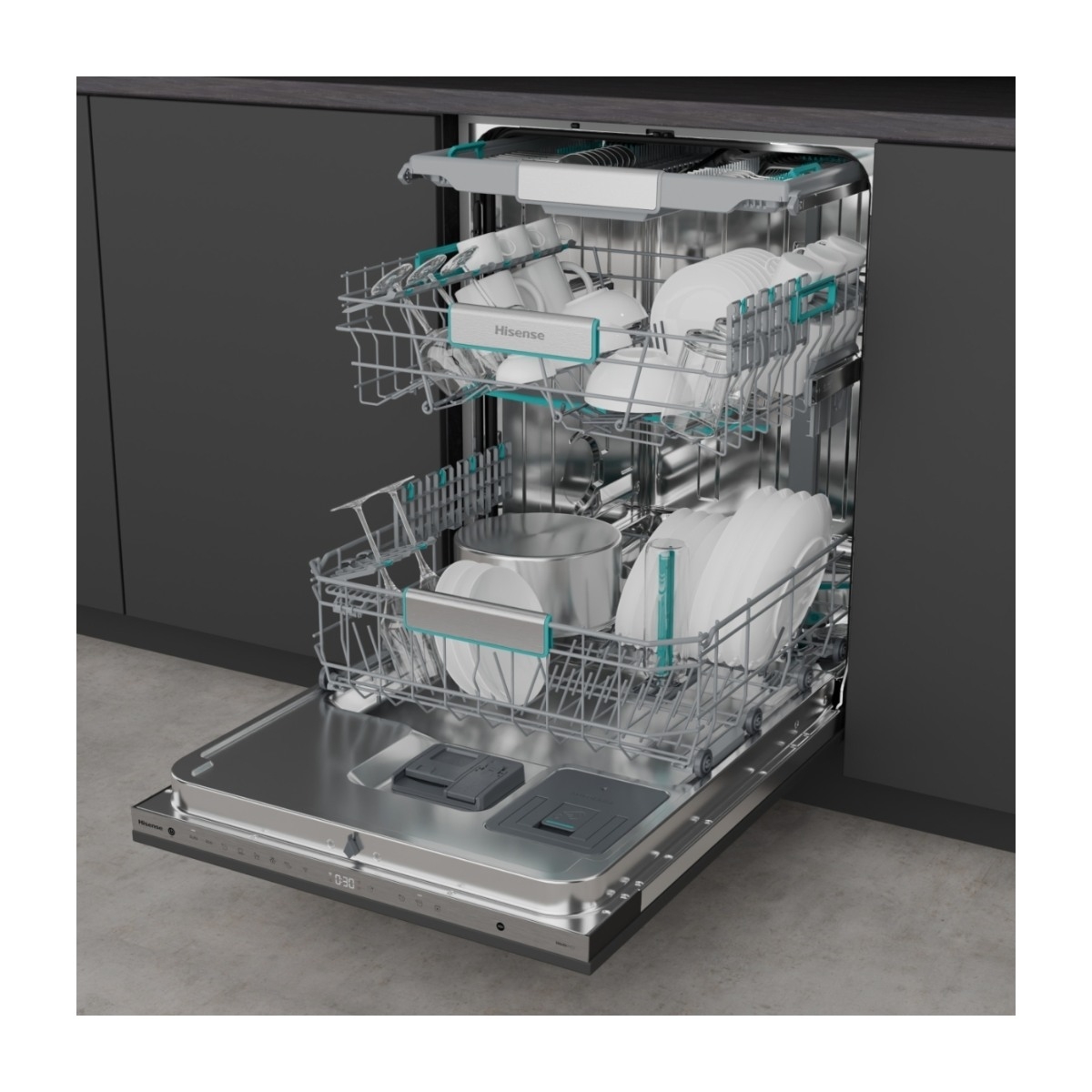 Hisense Hi6 HFI5A6360DXXL integreret opvaskemaskine billede 4