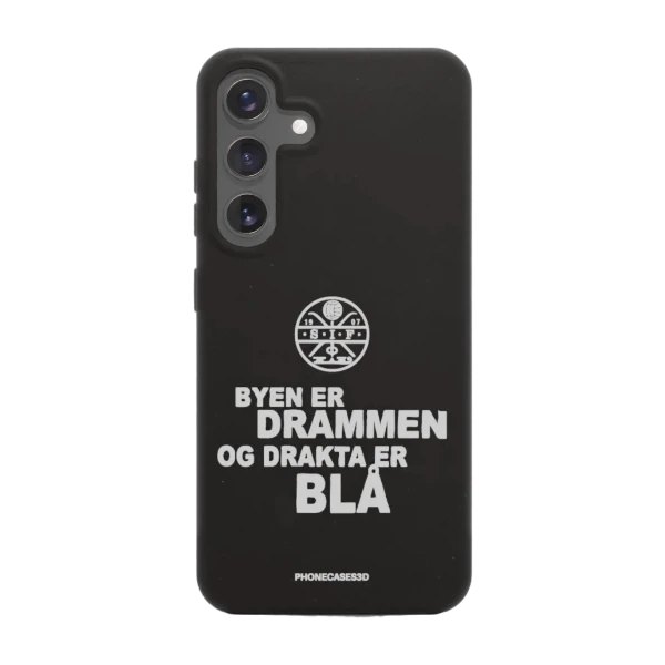 Phonecases3D Samsung Galaxy S25+ Strømsgodset kompostoituva suojakuori, musta