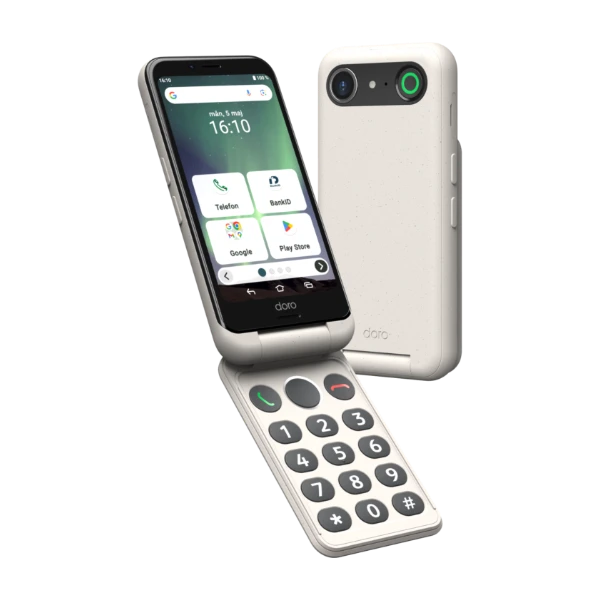 Doro Aurora A21 64 GB smarttelefon, Bone
