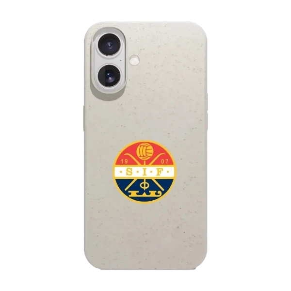 Phonecases3D iPhone 17 Strømsgodset kompostoituva suojakuori, valkoinen