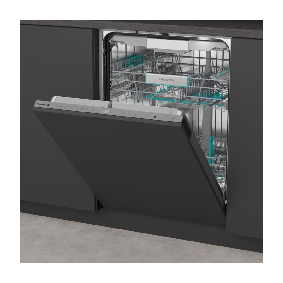 Hisense Hi6 HFI5A6360DXXL integreret opvaskemaskine billede 2