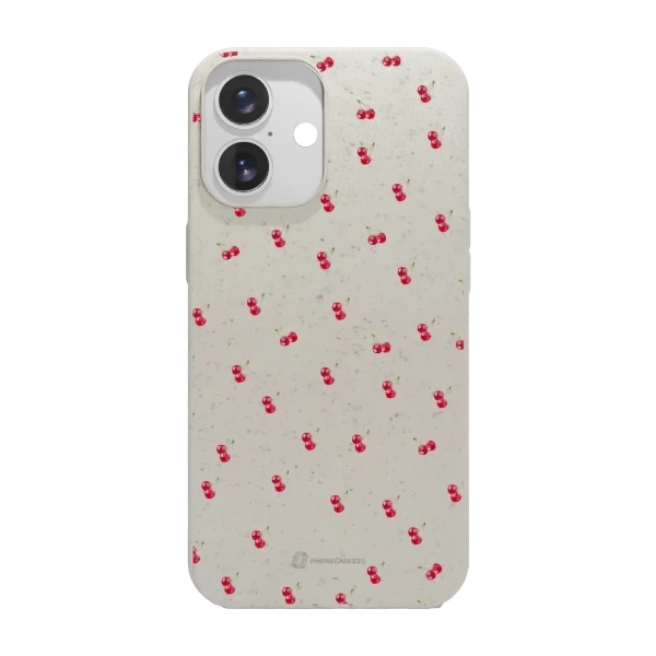 Phonecases3D iPhone 16 Martine Halvorsen kompostoituva suojakuori, valkoinen