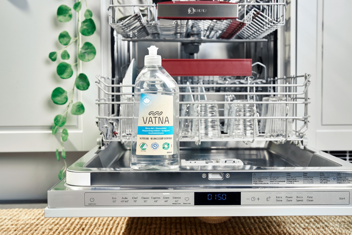 Rinse ain in a dishwasher