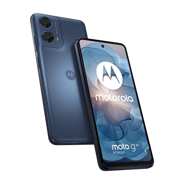 Motorola moto g24 power 256 GB smarttelefon, Ink Blue - Power.no