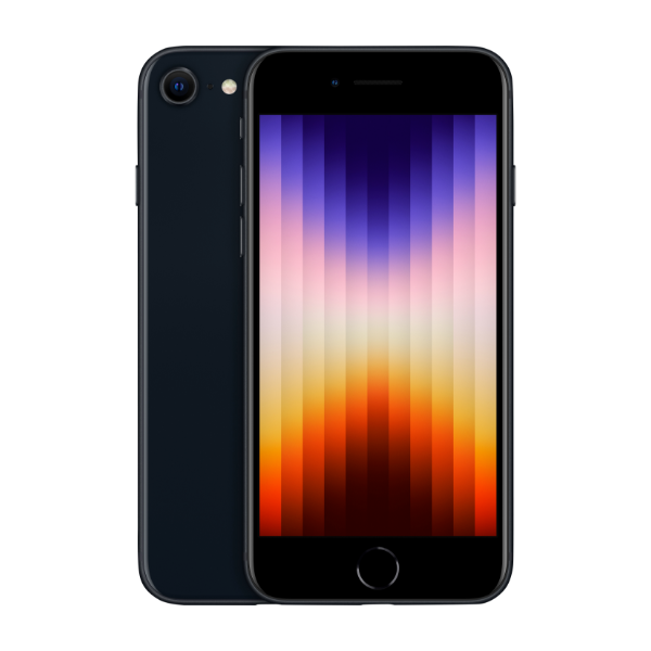 Apple iPhone SE 2022 64 GB, Midnat