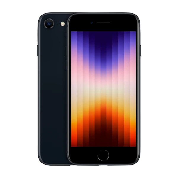 Apple iPhone SE 2022 64 GB, Midnatt