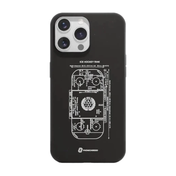 Phonecases3D iPhone 14 Pro Brynäs IF kompostoituva suojakuori, musta