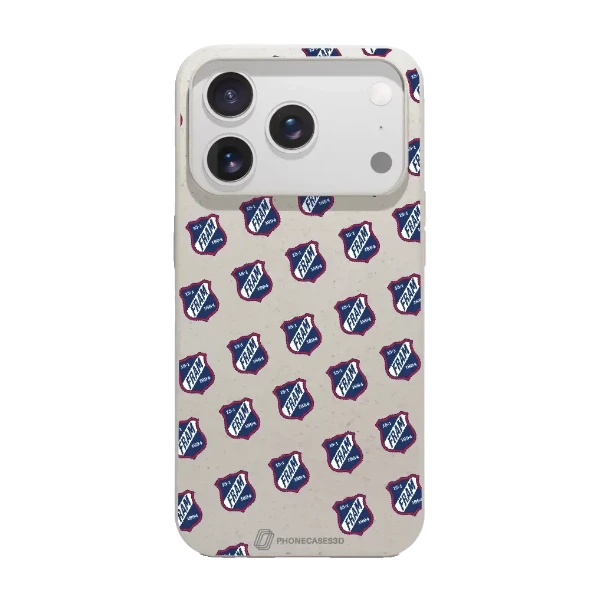 Phonecases3D iPhone 17 Pro Max IF Fram Larvik kompostoituva suojakuori, valkoinen