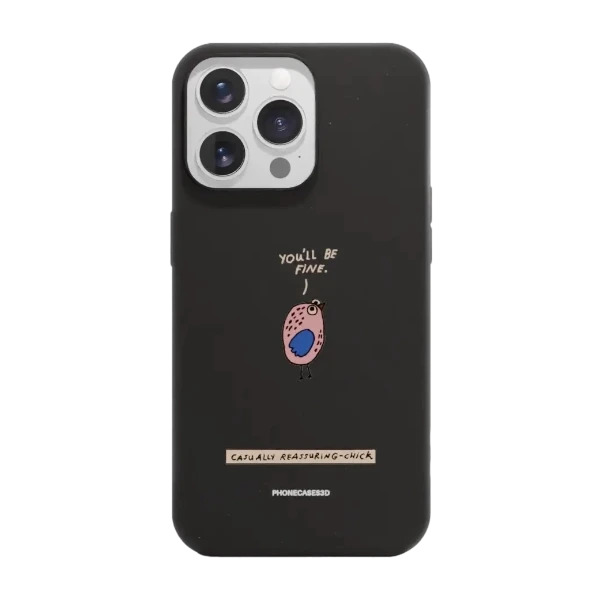 Phonecases3D iPhone 13 Pro Maja Säfström kompostoituva suojakuori, musta