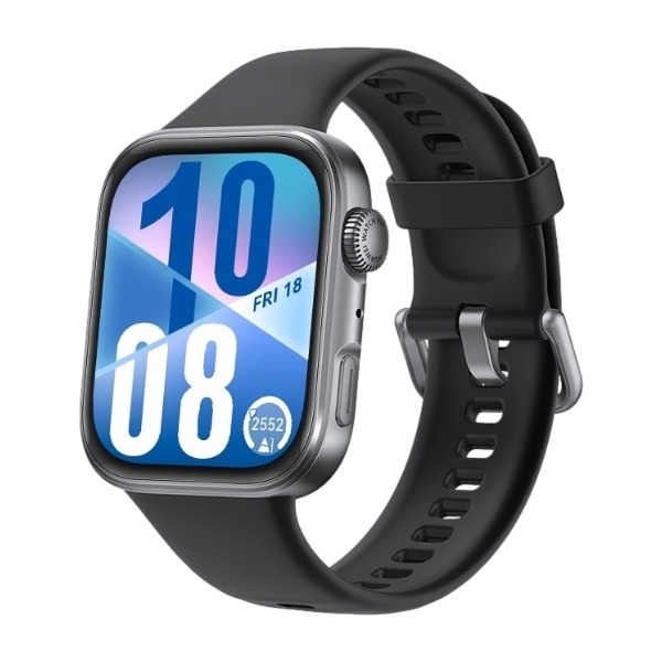 HUAWEI WATCH FIT 4 smartklokke, sølv/svart (Returnert produkt alt ok)
