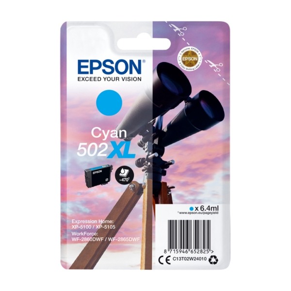Epson T502, cyan 502xl