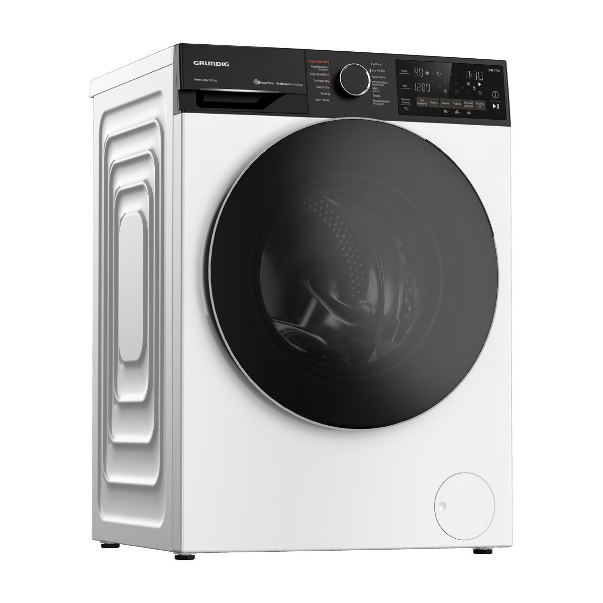 Grundig GR7700 GDP812642WWAD vaskemaskine/tørretumbler billede 4