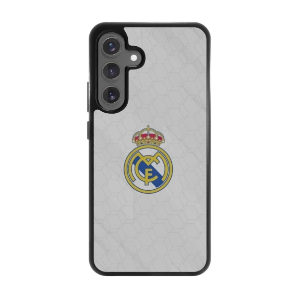 Phonecases3D Samsung Galaxy S25+ Real Madrid -3D suojakuori, musta