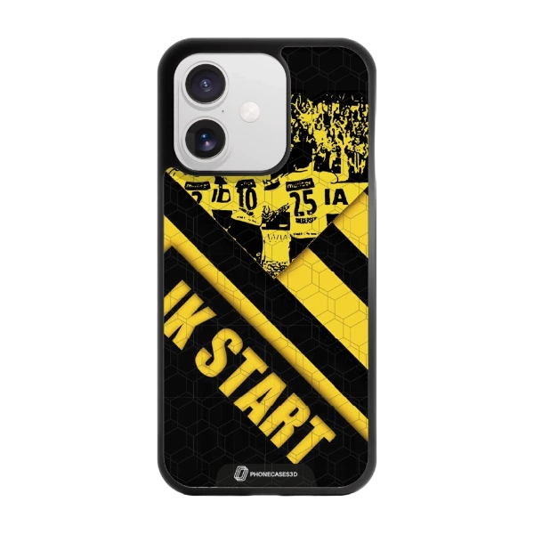 Phonecases3D iPhone 17 IK Start -3D suojakuori, musta