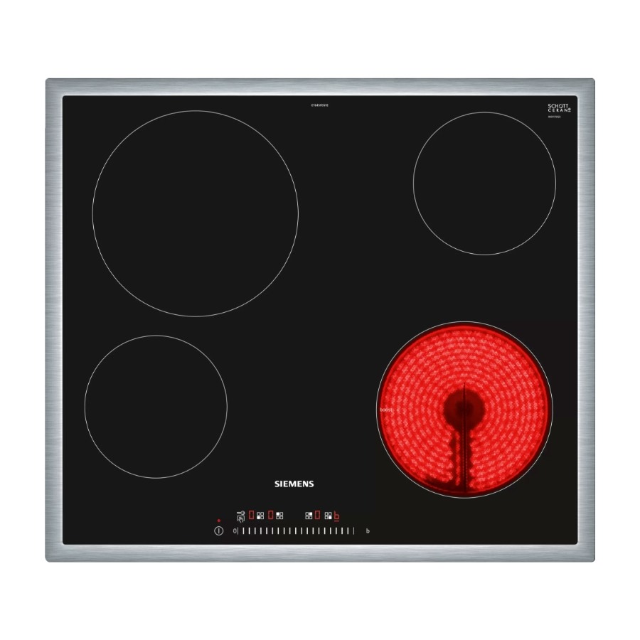 Siemens iQ100 ET645FEN1E keramisk kogeplade