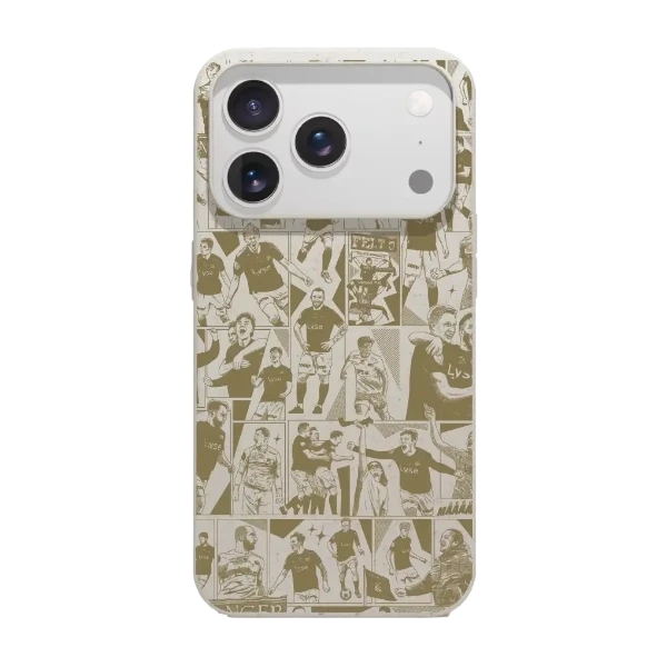 Phonecases3D iPhone 17 Pro Viking FK kompostoituva suojakuori, valkoinen