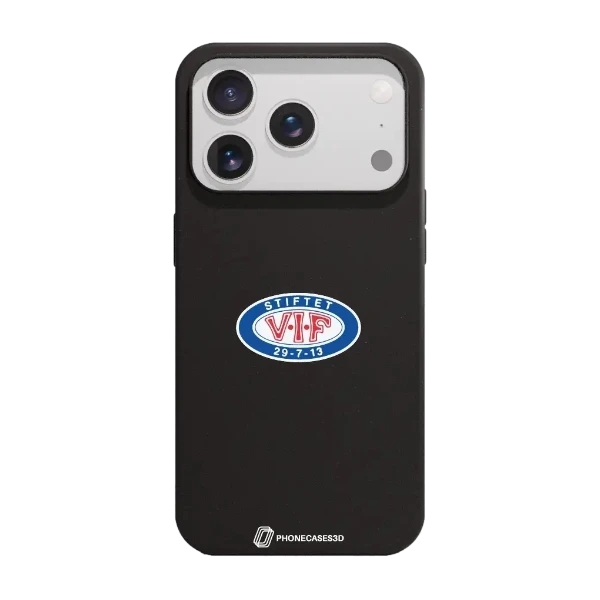 Phonecases3D iPhone 17 Pro Max VIF kompostoituva suojakuori, musta