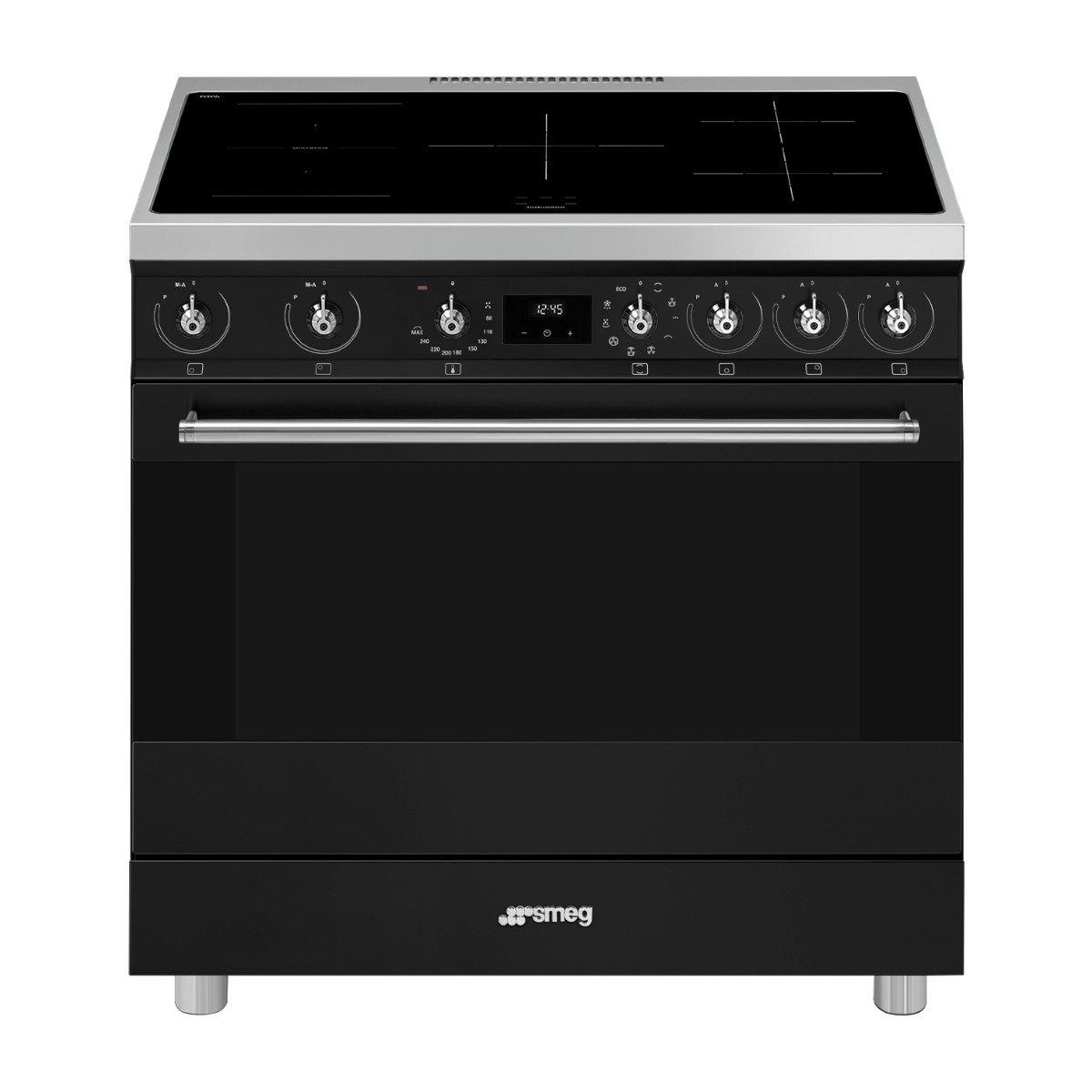 Smeg Classic C9IMMB2 induktionskomfur billede 1