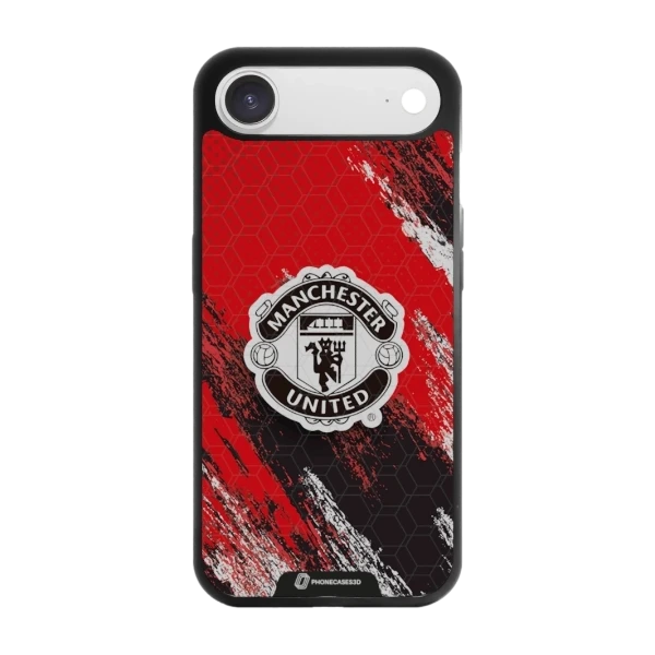 Phonecases3D iPhone Air Manchester United FC -3D suojakuori, musta