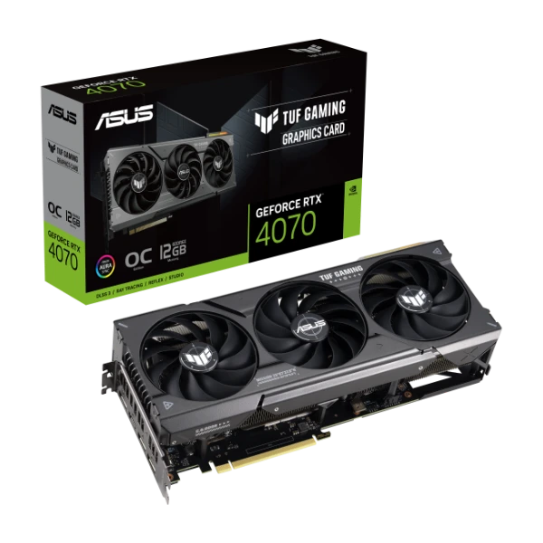 ASUS TUF Gaming GeForce RTX 4070 OC 12 GB, grafikkort