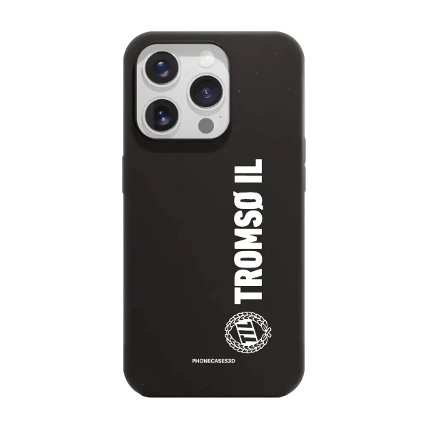 Phonecases3D iPhone 16 Pro Tromsø IL kompostoituva suojakuori, musta