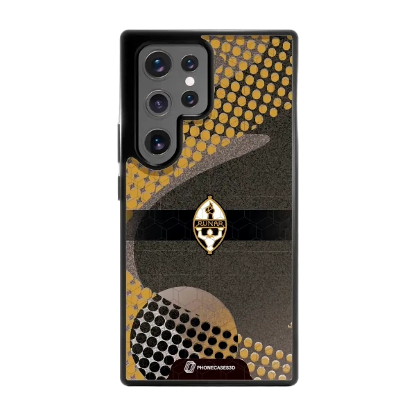 Phonecases3D Samsung Galaxy S25+ IL Runar -3D suojakuori, musta