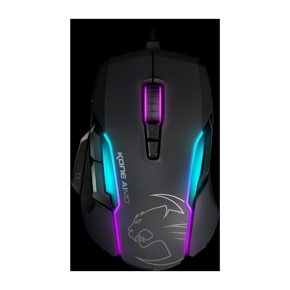 ROCCAT KONE AIMO RGBA GAMING MOUSE BLACK Power.no ROCCAT KOVA GAMING MUS GRÅ Power.no