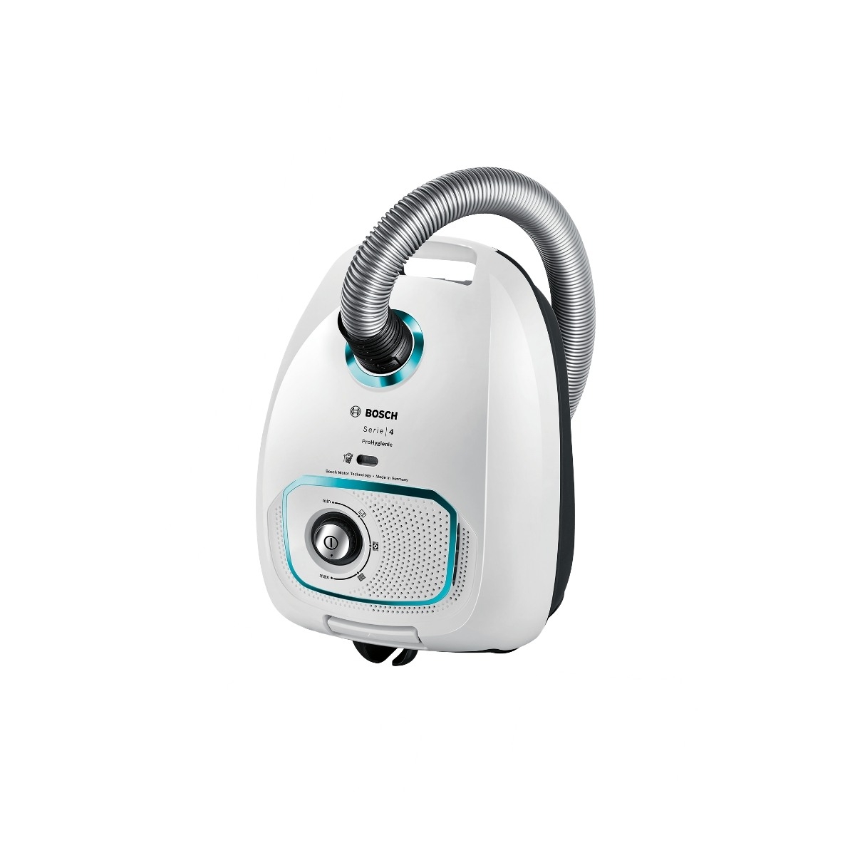 BOSCH BGBS4HYG1 PROHYGIENIC STØVSUGER, HVIT Power.no BOSCH BGL6HYG1 PROHYGIENIC STØVSUGER, HVIT Power.no