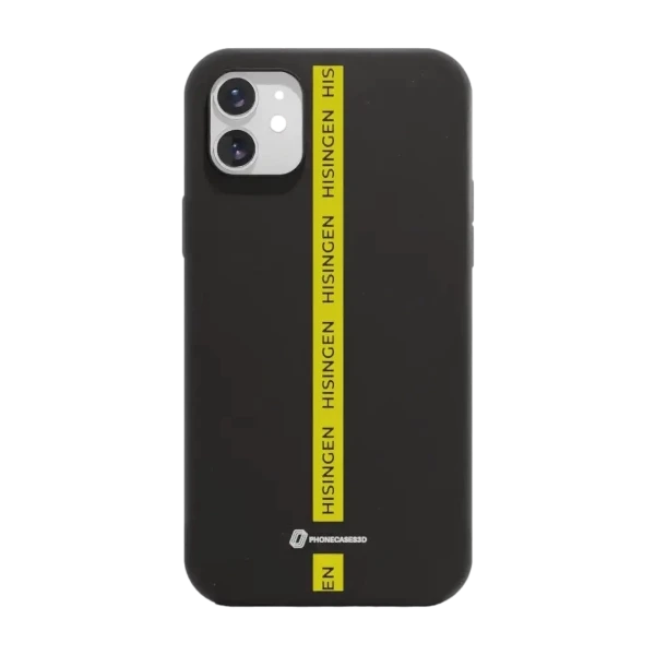 Phonecases3D iPhone 11 BK Häcken kompostoituva suojakuori, musta