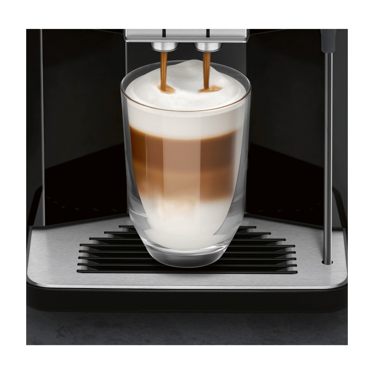 Siemens TP503R09 EQ.500 classic piano sort Espressomaskine billede 9