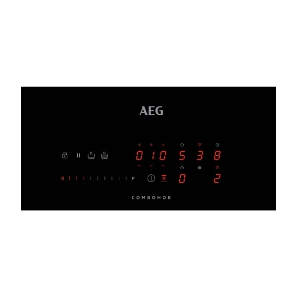 AEG IDE84243IB induktionskogeplade med integreret emhætte billede 2