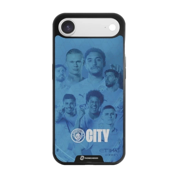 Phonecases3D iPhone Air Man City -3D suojakuori, musta