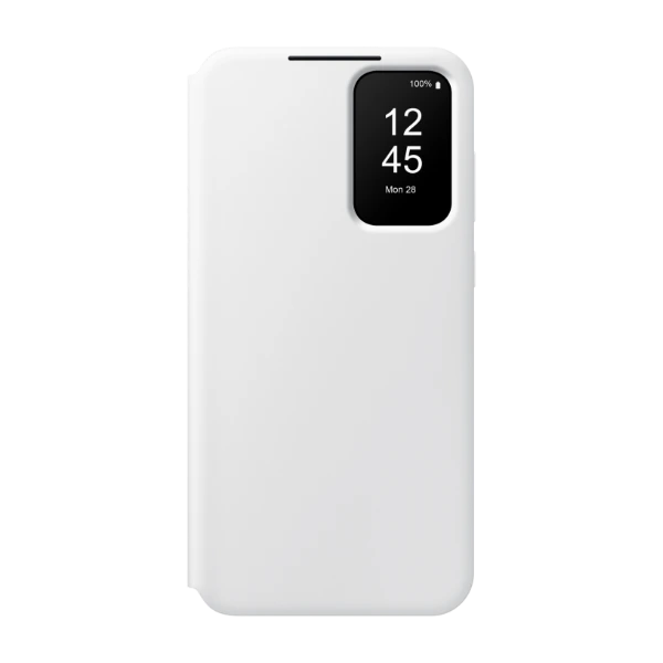 Samsung Galaxy A35 Smart View Wallet suojakuori, valkoinen