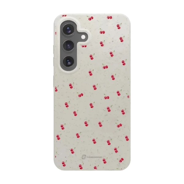 Phonecases3D Samsung Galaxy S25 Martine Halvorsen kompostoituva suojakuori, valkoinen