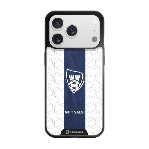 Phonecases3D iPhone 17 Pro Sarpsborg 08 -3D suojakuori, musta