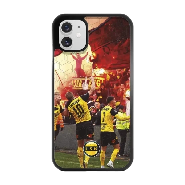 Phonecases3D iPhone 11 Lillestrøm SK -3D suojakuori, musta