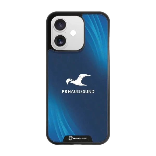 Phonecases3D iPhone 17 FK Haugesund -3D suojakuori, musta