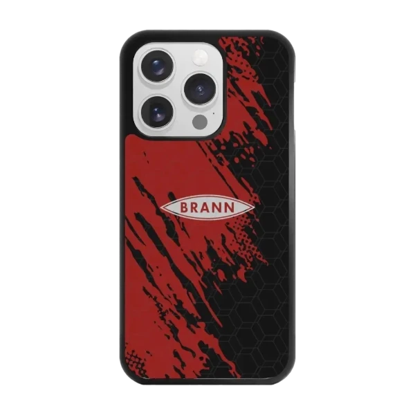 Phonecases3D iPhone 15 Pro Brann SK -3D suojakuori, musta
