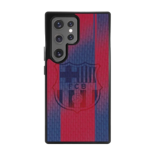 Phonecases3D Samsung Galaxy S25 Ultra FC Barcelona -3D suojakuori, musta