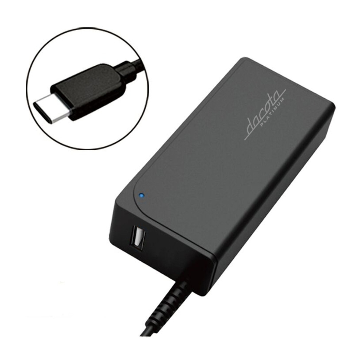 DACOTA PLATINUM USBC KANNETTAVAN TIETOKONEEN LATURI 65 W HP AC ADAPTER 65W SLIM KANNETTAVAN TIETOKONEEN LATURI Power.fi