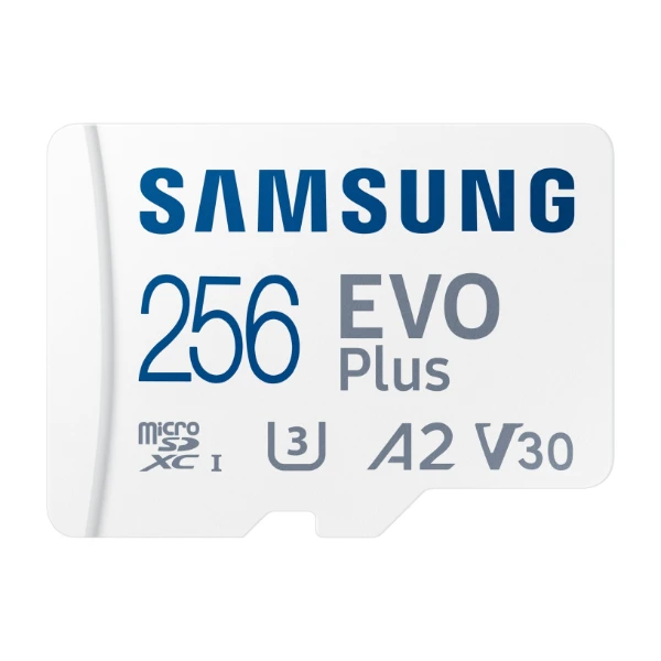 Samsung EVO Plus MicroSDXC-muistikortti, 256 GB
