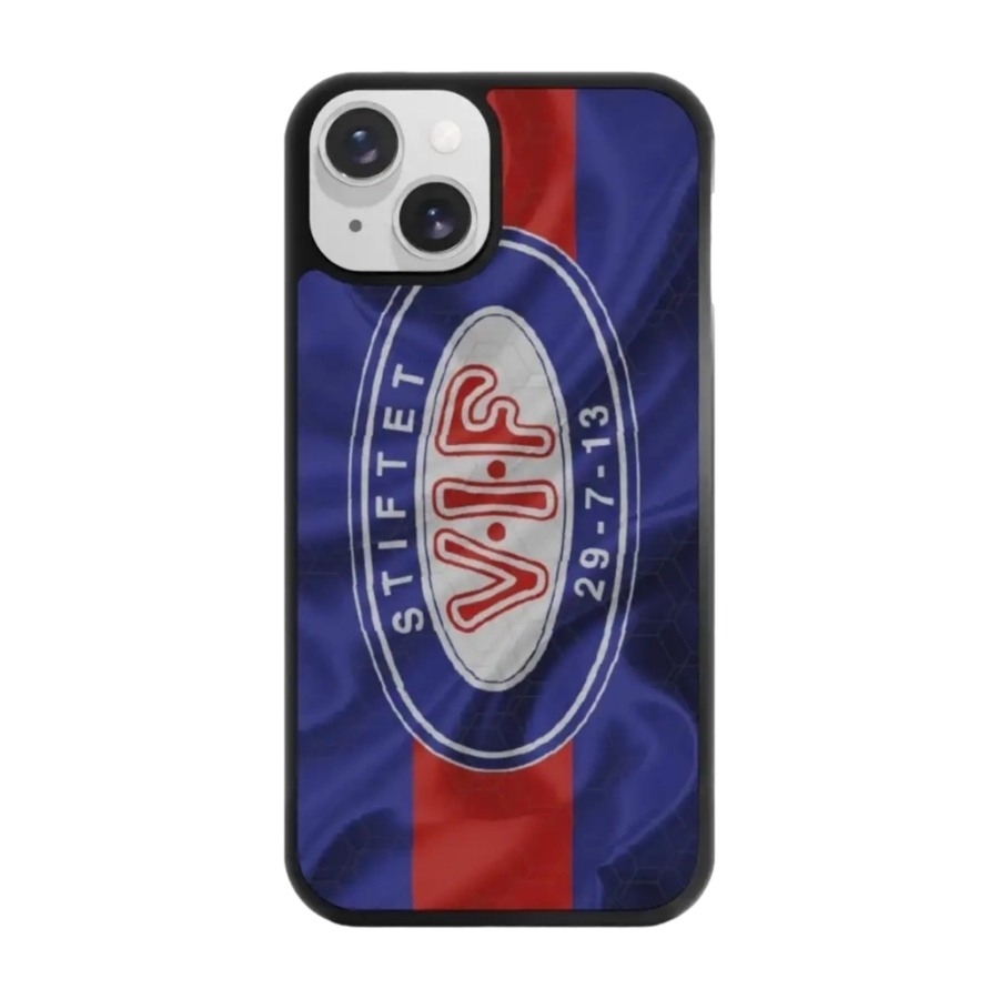 Phonecases3D iPhone 14 VIF 3D mobilcover, sort billede 1