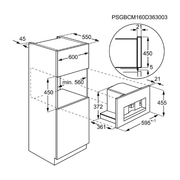 AEG KKE884500B ESPRESSOMASKINE Punkt1.dk